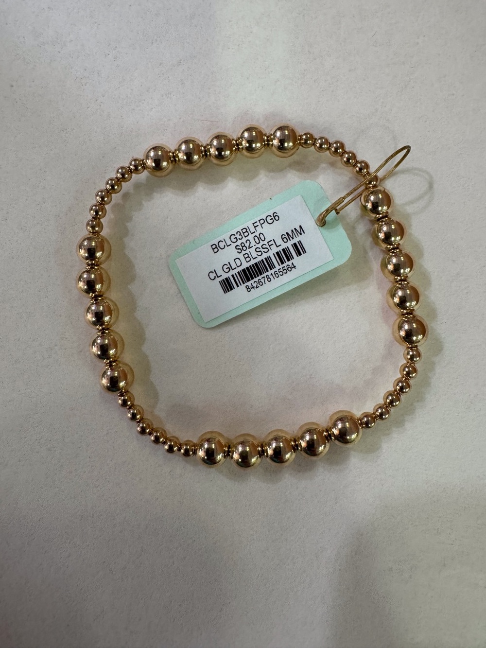 Enewton Gold Fulled Blissful bracelet 6 MM NWT